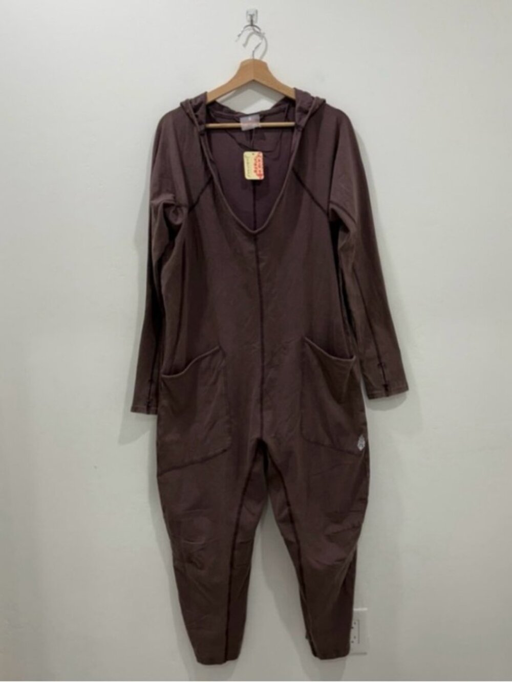 NWT Free People Movement Hot Shot Long-Sleeve Hooded Onesie Sz Medium - Picture 6 of 6